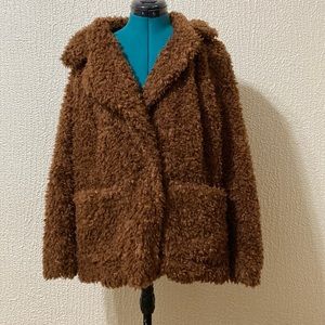 H&M teddy bear coat